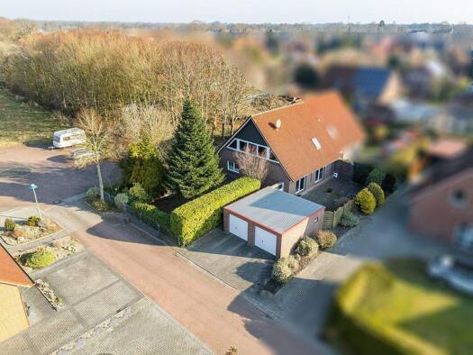 Doppelhaushälfte zum Kauf 295.000 € 4 Zimmer 142,8 m² 519 m² Grundstück Daalerweg 32 Ostgroßefehn Großefehn 26629