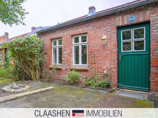 Reihenmittelhaus zur Miete 525 € 2 Zimmer 64 m² 1 m² Grundstück frei ab sofort Norden Norden 26506