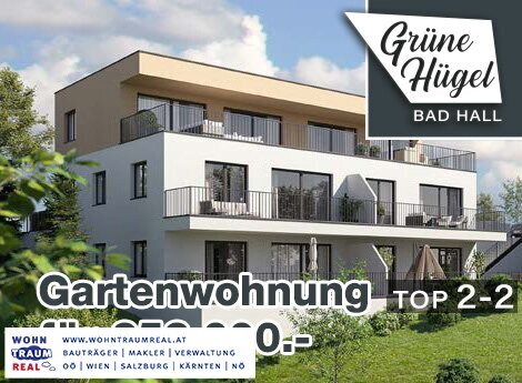 Wohnung zum Kauf 252.000 € 2 Zimmer 56,8 m²<br/>Wohnfläche 1.<br/>Geschoss Bad Hall 4540