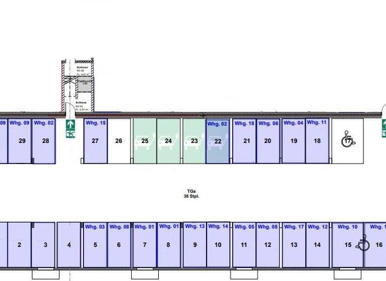 Tiefgaragenstellplatz zur Miete 70 € Penzberg 82377
