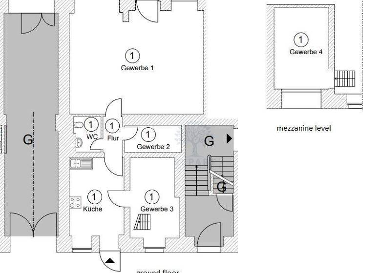 Bürofläche zum Kauf provisionsfrei 5.370 € 3 Zimmer 82,9 m² Bürofläche Oppelner Straße 5 Kreuzberg Berlin 10997