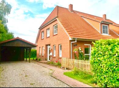 Doppelhaushälfte zum Kauf provisionsfrei 258.500 € 4 Zimmer 119 m² 369 m² Grundstück Viöl 25884