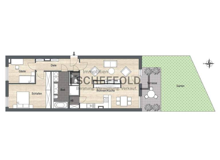 Wohnung zum Kauf - Erstbezug provisionsfrei 479.900 € 3,5 Zimmer 94,2 m² EG Laupheim 88471