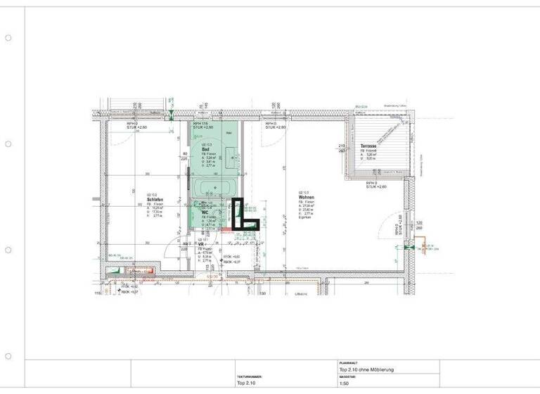 Wohnung zur Miete 1.590 € 2 Zimmer 54,6 m² Salzburg 5020