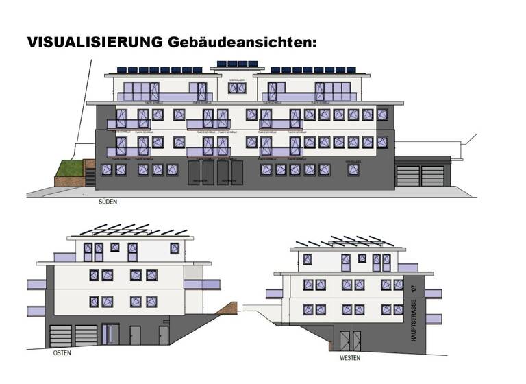 Penthouse zum Kauf - Erstbezug 576.400 € 4 Zimmer 141,7 m² 3. Geschoss Hauptstraße 107 Leidersbach 63849