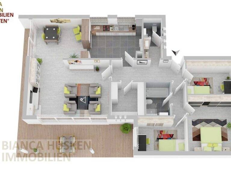 Bungalow zum Kauf 287.780 € 4 Zimmer 112,6 m² 544 m² Grundstück Rhynern Hamm 59069