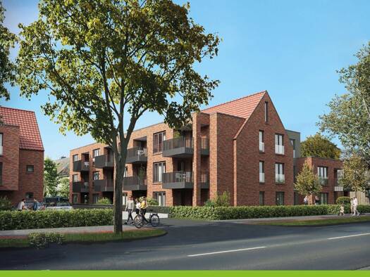 Terrassenwohnung zur Miete 975 € 3 Zimmer 74,6 m² Geschoss 1/2 frei ab sofort Josefstraße 33 Laxten Lingen (Ems) 49809