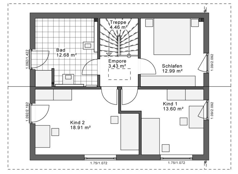Einfamilienhaus zum Kauf provisionsfrei 530.970 € 3 Zimmer 131 m² 855 m² Grundstück Neu Lindenberg Ahrensfelde 16356