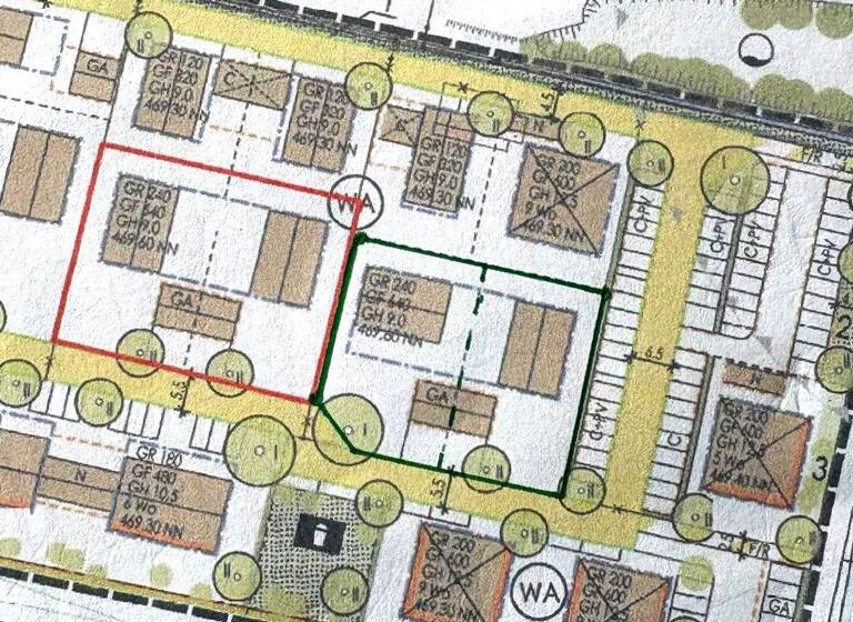 Grundstück zum Kauf 498.270 € 611 m² Grundstück Baugenehmigung vorhanden Gutmart Großkarolinenfeld 83109