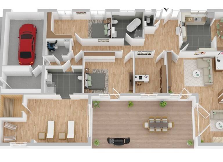 Bungalow zum Kauf 599.000 € 5 Zimmer 192 m² 1.546 m² Grundstück Hermann-Löns-Weg 11 Brokstedt 24616