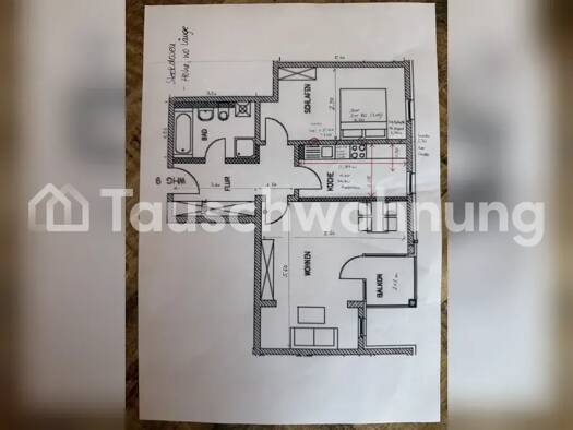 Wohnung zur Miete Tauschwohnung 670 € 2 Zimmer 67 m² 2. Geschoss Stadtmitte Rostock 18055
