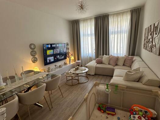 Wohnung zur Miete 685 € 2 Zimmer 70 m² Geschoss 2/3 frei ab 15.09.2026 Johannesplatz Erfurt 99086