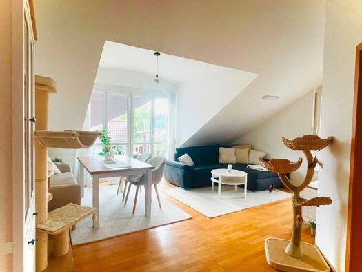 Wohnung zur Miete 1.000 € 3 Zimmer 73 m² Geschoss 3/3 frei ab 01.10.2026 Rheinvogtstraße 4 Wallbach Bad Säckingen 79713