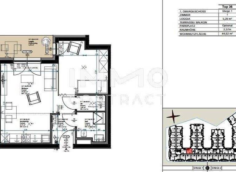 Studio zum Kauf - Erstbezug 169.753 € 1 Zimmer 39,4 m² Wiener Neustadt 2700
