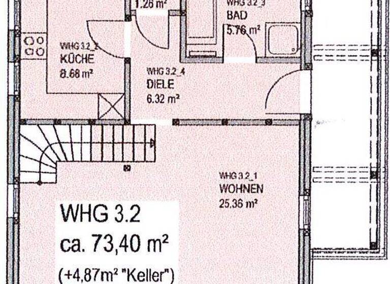 Maisonette zur Miete 605 € 3 Zimmer 76,5 m² 1. Geschoss frei ab 01.05.2026 Mittweidaer Straße 79 Hainichen 09661