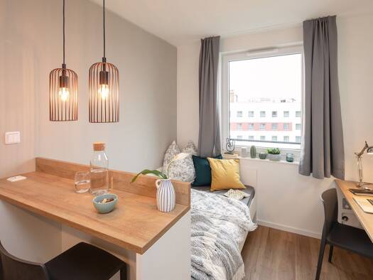 Wohnung zur Miete 838 € 1 Zimmer 16,7 m² Geschoss 1/8 frei ab 01.03.2026 Neuhausen-Nymphenburg München 80637