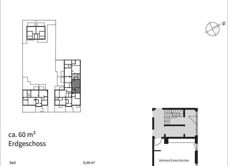 Wohnung zum Kauf provisionsfrei 289.000 € 2 Zimmer 58 m² EG Offenbach am Main 63071