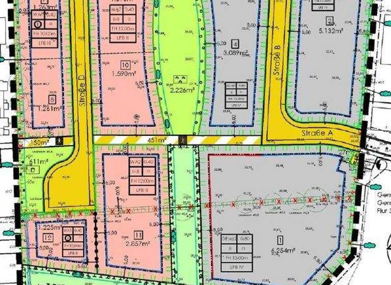 Gewerbegrundstück zum Kauf provisionsfrei 50 € 1.009 m² Grundstück Kätnerland Handewitt 24983