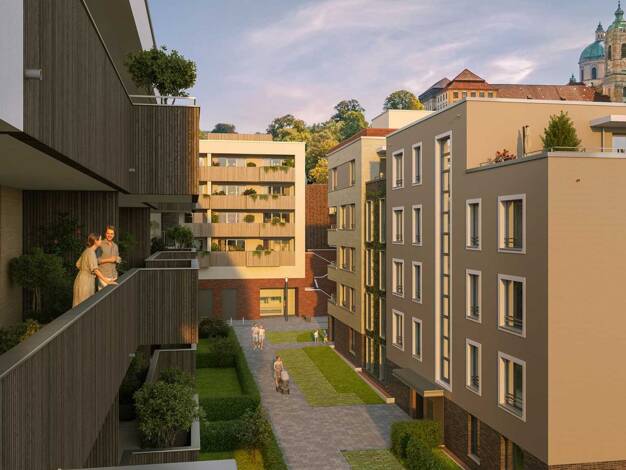 Wohnung zum Kauf 324.000 € 2 Zimmer 50,8 m² EG Martinshöfe 17 Weingarten 88250