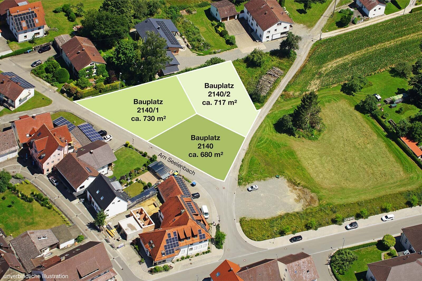 Grundstück zum Kauf provisionsfrei 129.200 € 680 m²<br/>Grundstück Am Seelenbach Ortsbereich Hohentengen 88367