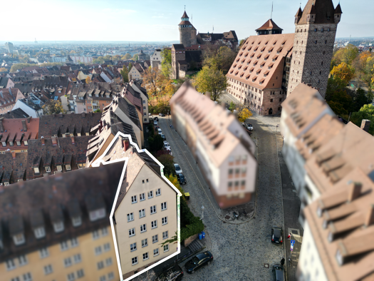 Wohnung zur Miete 1.000 € 2 Zimmer 47,5 m² frei ab 01.02.2026 Sebald Nürnberg 90403