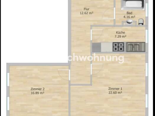 Wohnung zur Miete Tauschwohnung 533 € 2 Zimmer 65 m² 1. Geschoss Neustadt-Neuschönefeld Ost 04317