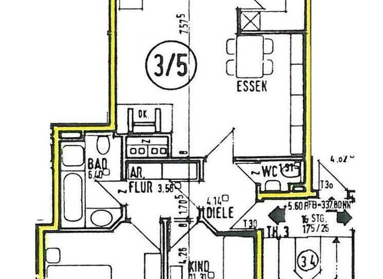 Wohnung zum Kauf 279.000 € 3 Zimmer 83 m² 2. Geschoss Idstein 65510