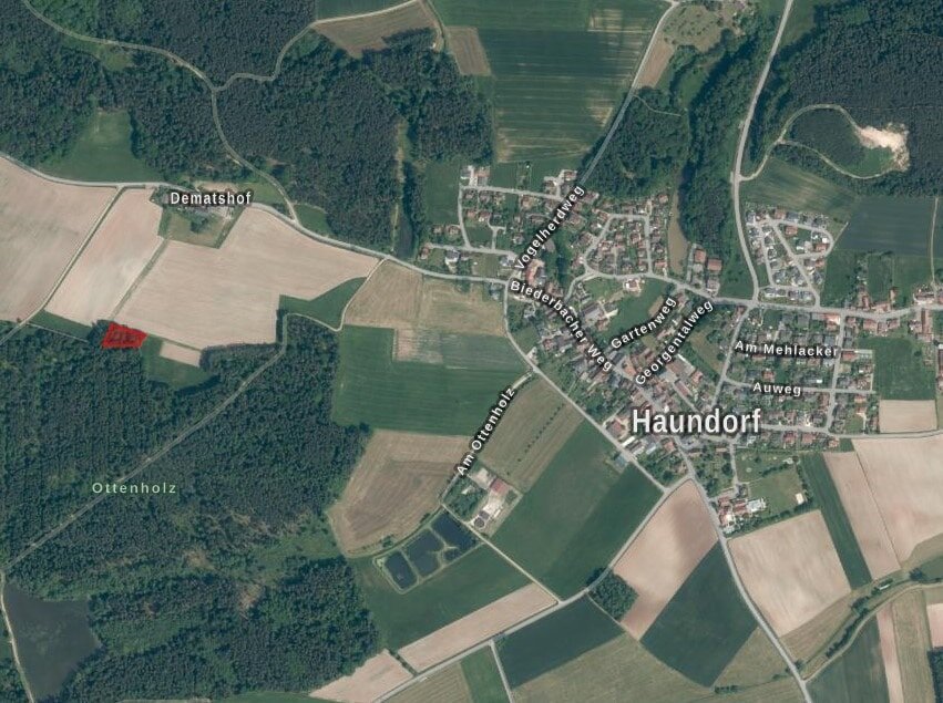 Land-/Forstwirtschaft zum Kauf 6.300 € 1.799 m²<br/>Grundstück Haundorf Haundorf 91729