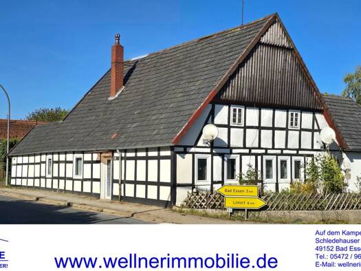 Bauernhaus zum Kauf 6 Zimmer 200 m² 1.750 m² Grundstück Hüsede Bad Essen 49152