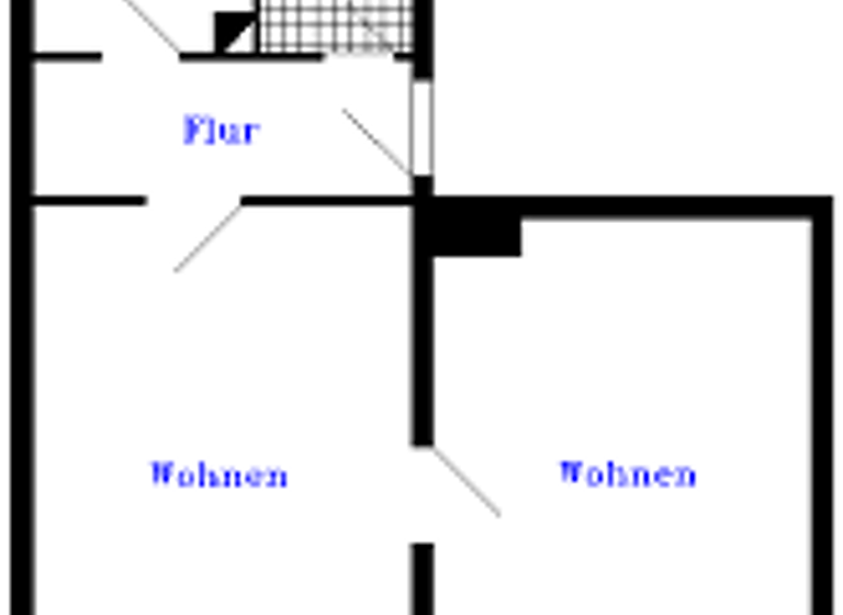 Wohnung zur Miete 405 € 2 Zimmer 53,4 m² 2. Geschoss frei ab sofort Klosterstraße 3 Prenzlau 17291