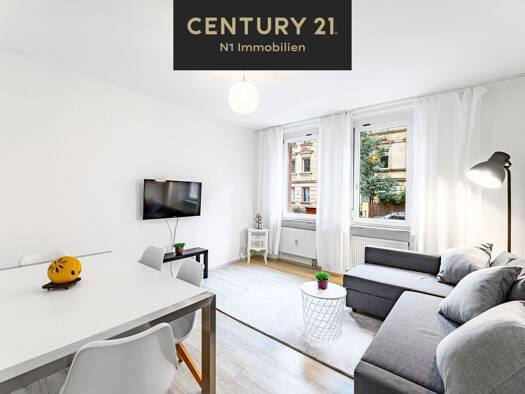 Wohnung zur Miete 990 € 2 Zimmer 51 m² 1. Geschoss frei ab 01.10.2026 St Johannis Weiterer Innenstadtgürtel West / Nord / Ost 90419