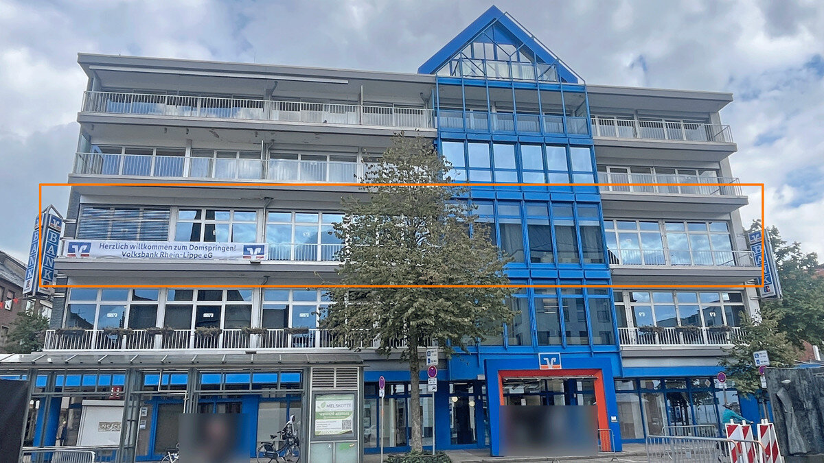 Bürogebäude zur Miete 2.565 € 13 Zimmer 386 m²<br/>Bürofläche Wesel Wesel 46483