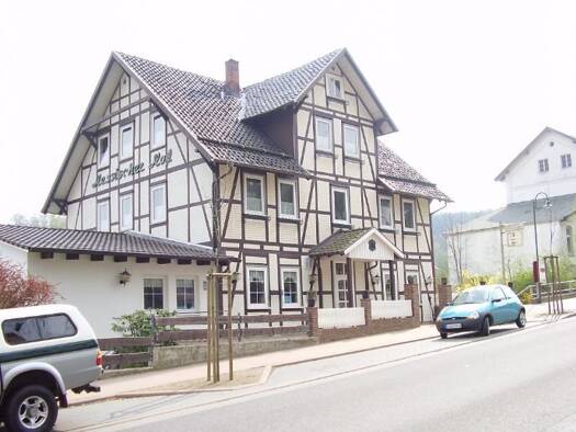Hotel zur Miete provisionsfrei 115,9 m² Gastrofläche 1.457 m² Grundstück Kasseler Straße 81 Großalmerode 37247
