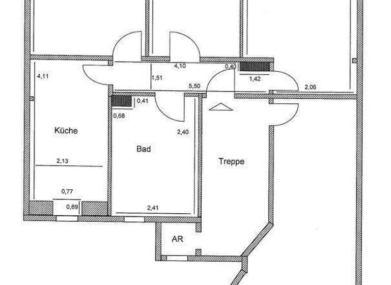 Wohnung zur Miete 370 € 3 Zimmer 65 m² 4. Geschoss frei ab 01.06.2026 Altenburger Straße 59 Ostviertel Gera 07546