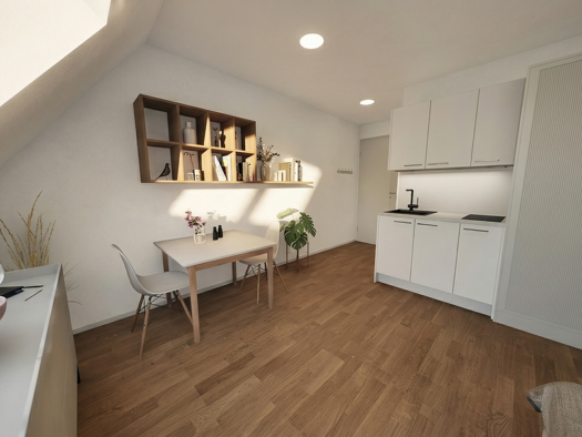 Studio zum Kauf - Neubau provisionsfrei als Kapitalanlage geeignet 332.302 € 1 Zimmer 20,6 m² Grasmeierstraße 8 Schwabing-Freimann München 80805