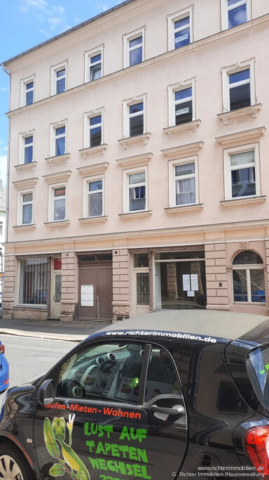 Wohnung zur Miete 370 € 2 Zimmer 67,1 m² 2. Geschoss Bahnhofstraße 23 Bahnhofsvorstadt Freiberg 09599