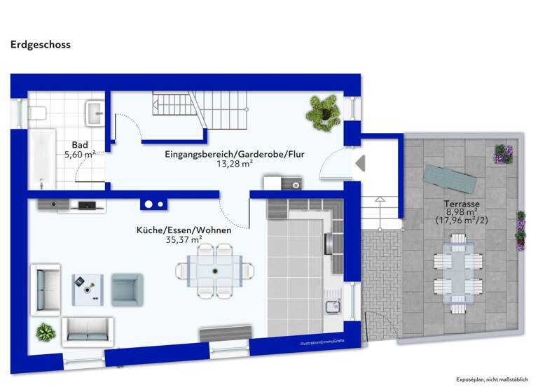 Doppelhaushälfte zum Kauf 295.000 € 4 Zimmer 142 m² 106 m² Grundstück frei ab sofort Lauingen 89415