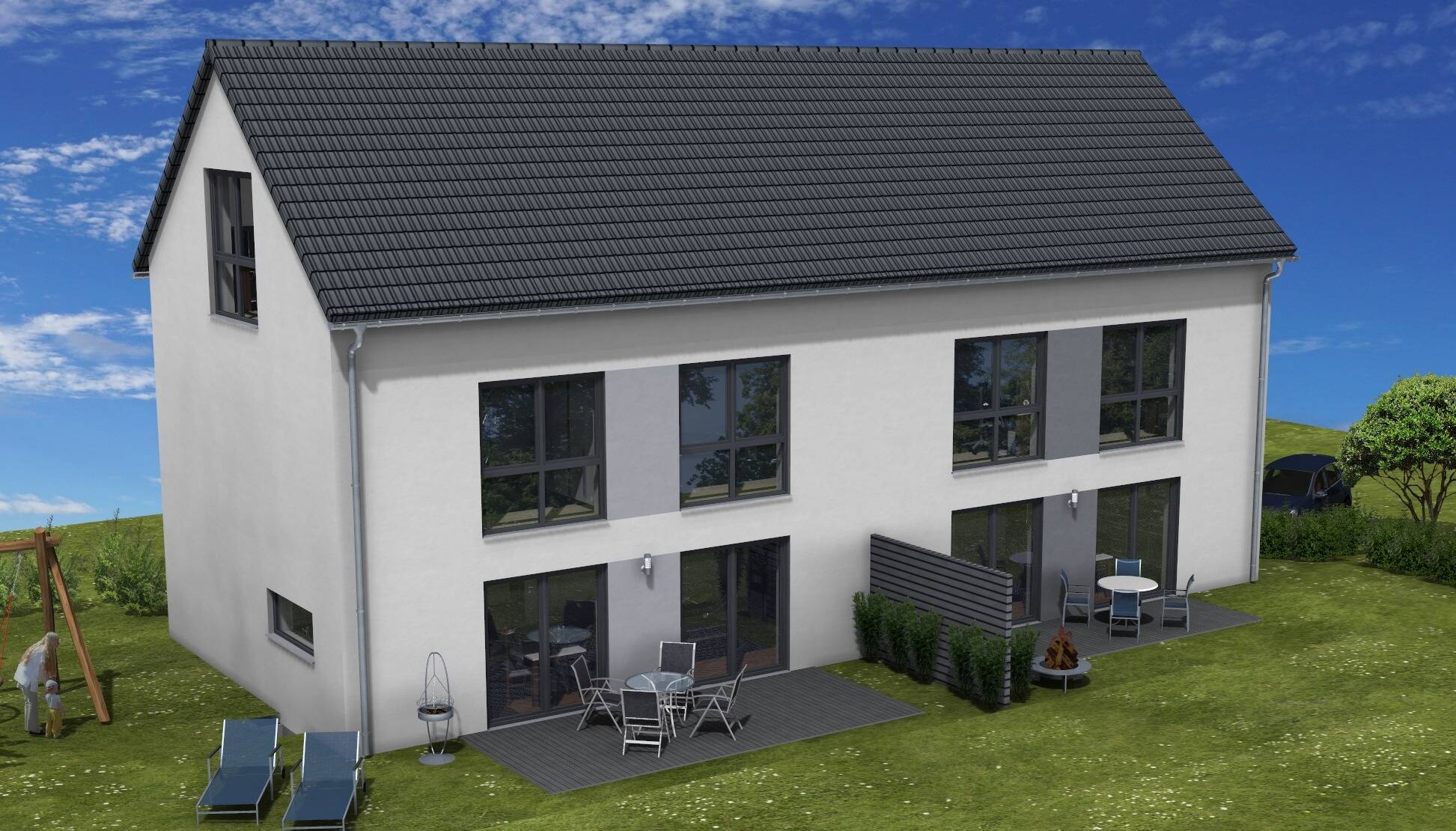 Doppelhaushälfte zum Kauf provisionsfrei 690.000 € 6 Zimmer 135,1 m²<br/>Wohnfläche 208 m²<br/>Grundstück Erlanger Str. 260 Nordstadt Fürth 90765