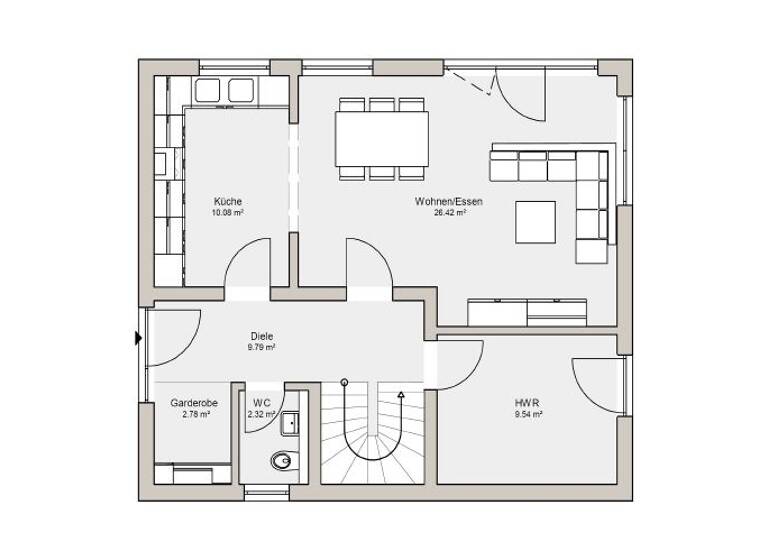 Einfamilienhaus zum Kauf provisionsfrei 540.597 € 4 Zimmer 121 m² 1.043 m² Grundstück Hermstedt 99518