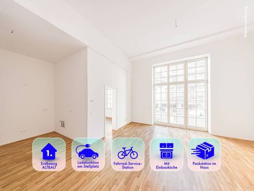 Wohnung zur Miete - Erstbezug 831 € 2,5 Zimmer 83 m² EG frei ab 01.10.2026 Straße der Nationen Zentrum Zentrum 09111