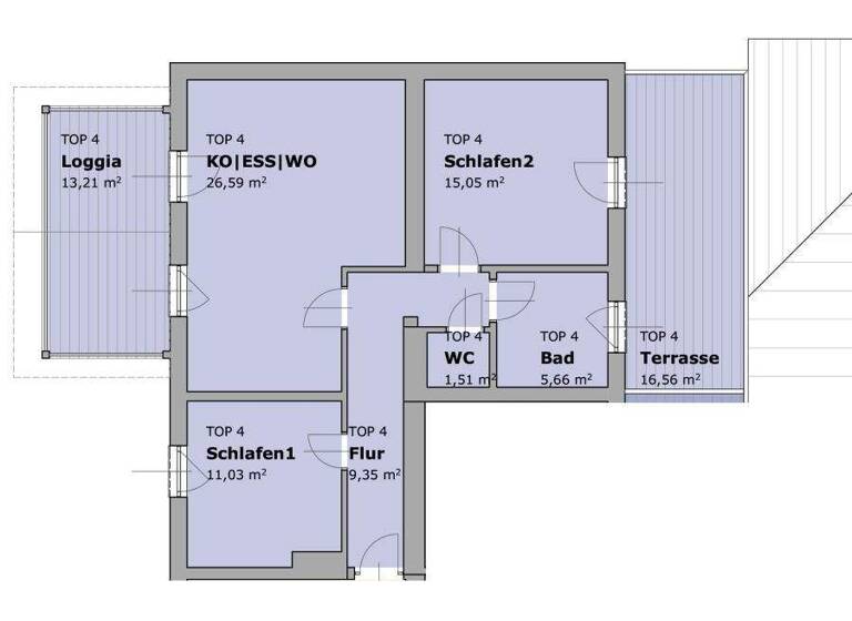Terrassenwohnung zum Kauf 295.000 € 3 Zimmer 69,2 m² Böckstein 5645