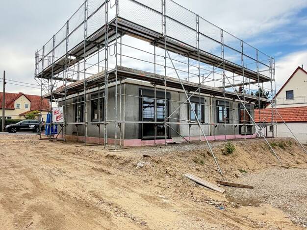 Doppelhaushälfte zum Kauf provisionsfrei 4,5 Zimmer 114 m² 762 m² Grundstück Flensburger Straße 192 Gohlis Ortschaft Cossebaude 01156