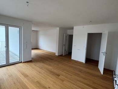 Wohnung zur Miete - Erstbezug 950 € 3 Zimmer 85,9 m² 2. Geschoss frei ab sofort Unterer Kirschbaumweg 6 Rain Rain 86641