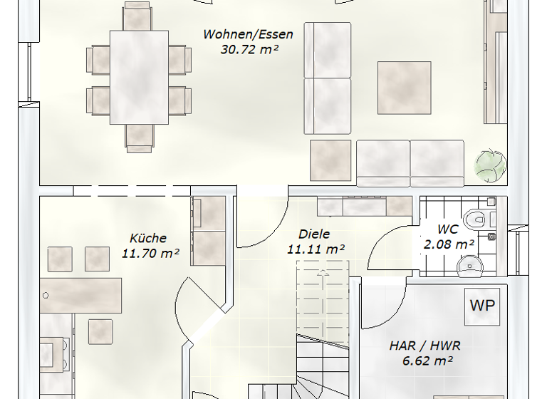 Einfamilienhaus zum Kauf provisionsfrei 336.898 € 4 Zimmer 115 m² 612 m² Grundstück Großpötzschau 12 a Pötzschau Rötha 04571