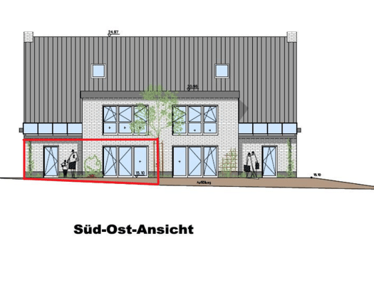 Wohnung zur Miete - Erstbezug 1.750 € 3 Zimmer 84,9 m² Hauptstraße 11 Wyler Kranenburg 47559