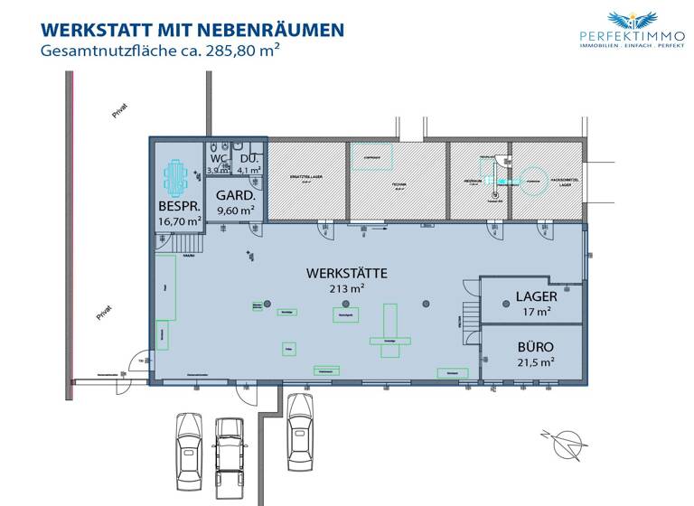 Werkstatt zur Miete 2.858 € 285,8 m² Lagerfläche Arzl im Pitztal 6471