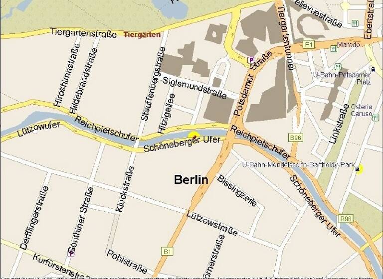 Bürofläche zur Miete provisionsfrei 263 m²<br/>Bürofläche Schöneberger Ufer 59 Tiergarten Berlin 10785