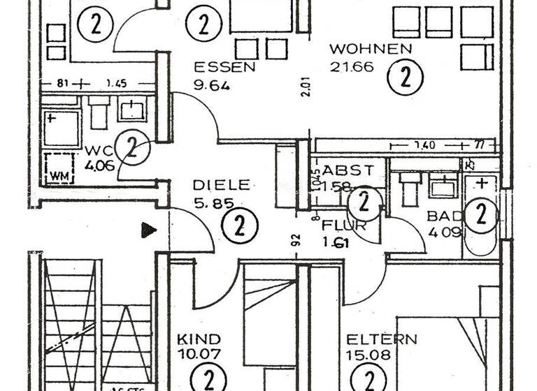 Wohnung zum Kauf 429.000 € 3,5 Zimmer 85 m² Haslach Freiburg im Breisgau 79114