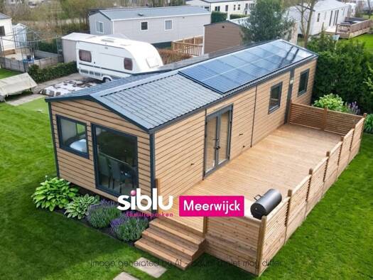 Einfamilienhaus zum Kauf provisionsfrei 96.670 € 4 Zimmer 48 m² 150 m² Grundstück Strandweg 2- Fluitekruid 5 Midden-Groningen 9606PR