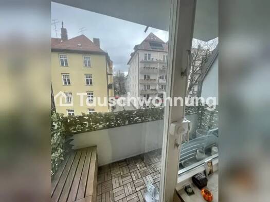 Wohnung zur Miete Tauschwohnung 760 € 1 Zimmer 37 m² 2. Geschoss Schwabing-West München 80803